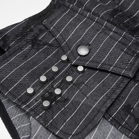 PUNK Herren kurzes Hemd