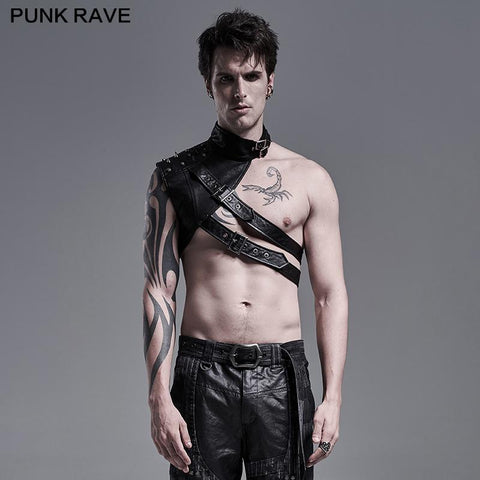 Einarmiger Schulterpanzer für Punk-Männer