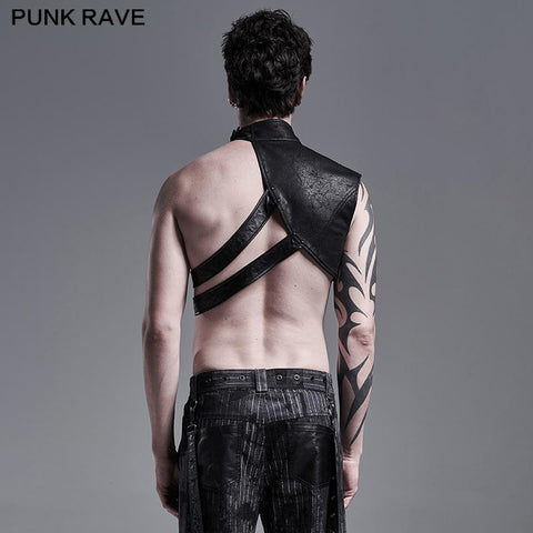 Einarmiger Schulterpanzer für Punk-Männer