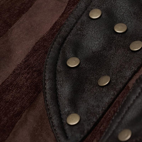 Steampunk gestreiftes Hemd