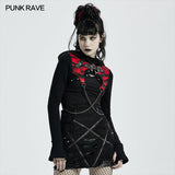 Punk gewebter Kurzmantel