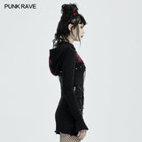 Punk gewebter Kurzmantel
