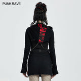 Punk gewebter Kurzmantel