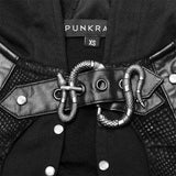 Punk gewebter Kurzmantel