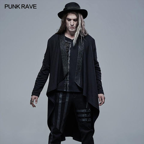 Gothic dunkler Teufel Strickjacke