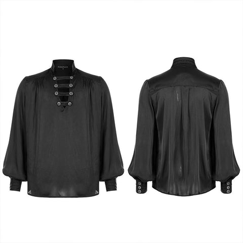 Gothic Alltagskleidung Langarmhemd