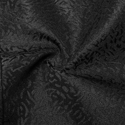 Gothic-Jacquardweste mit dunkler Textur
