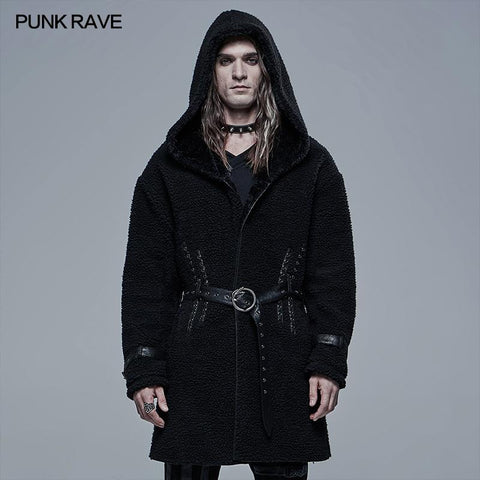 Gothic dicke korallenrote Samtjacke