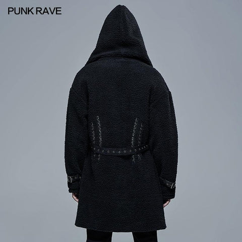Gothic dicke korallenrote Samtjacke