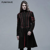 Punk Cool Segmentation Mittellange Jacke