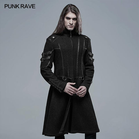 Punk Cool Segmentation Mittellange Jacke