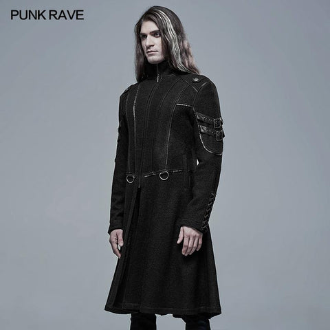 Punk Cool Segmentation Mittellange Jacke
