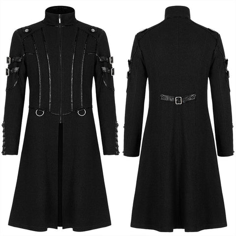 Punk Cool Segmentation Mittellange Jacke