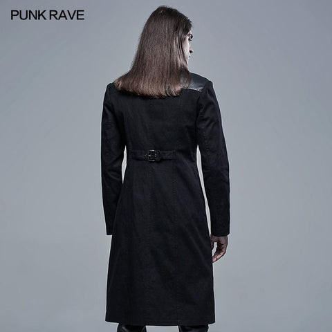 Punk Mittellange Jacke