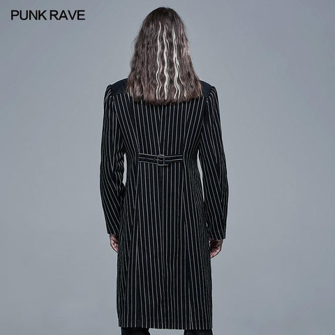 Punk Mittellange Jacke