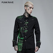 Punk asymmetrisches Shirt