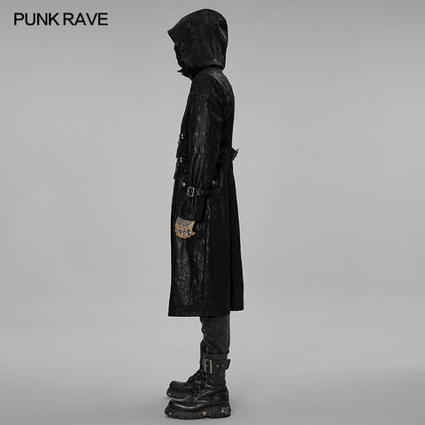 Dekadent gestreifter Punk-Mantel