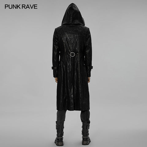 Dekadent gestreifter Punk-Mantel
