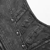 Distressed-Weste im postapokalyptischen Stil