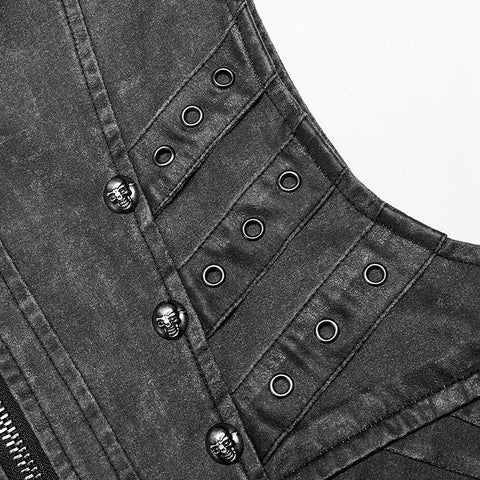 Distressed-Weste im postapokalyptischen Stil