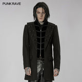 Goth-Mantel aus Wollimitat