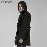 Goth-Mantel aus Wollimitat