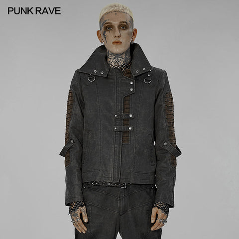 Kurze Jacke im postapokalyptischen Stil