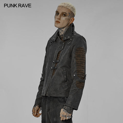 Kurze Jacke im postapokalyptischen Stil
