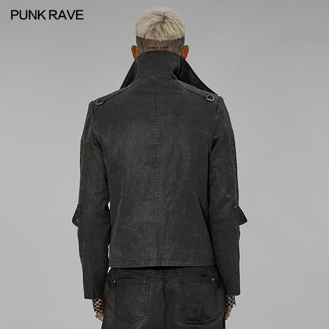 Kurze Jacke im postapokalyptischen Stil