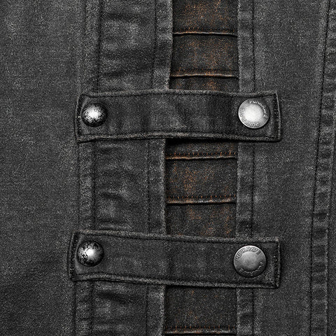 Kurze Jacke im postapokalyptischen Stil