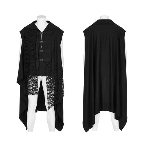 Dunkle Sweatshirtweste