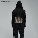 Jacke mit Punk-Persönlichkeit und Quasten