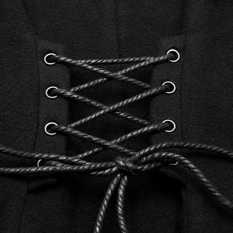 Einfacher Wollmantel in Militäruniform