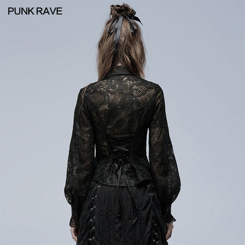 2022 Gothic Lolita-Hemd