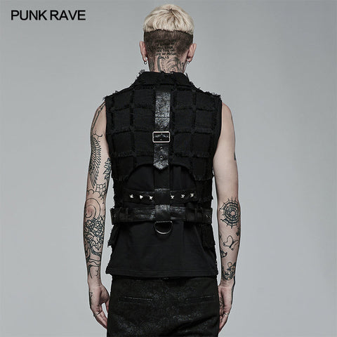 Gothic bedrucktes Langarmshirt