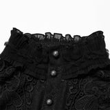 Gothic asymmetrisches Hemd
