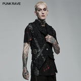Gothic bedrucktes Langarmshirt